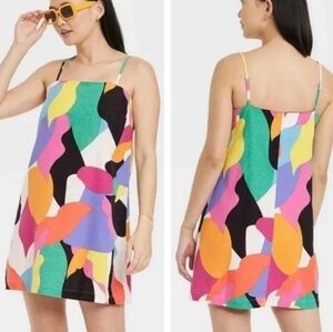 A New Day Color Splash Sheath Dress